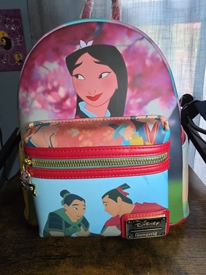 Loungefly Disney Mulan Movie Scenes Mini Backpack NWT Vaulted Discontinued New
