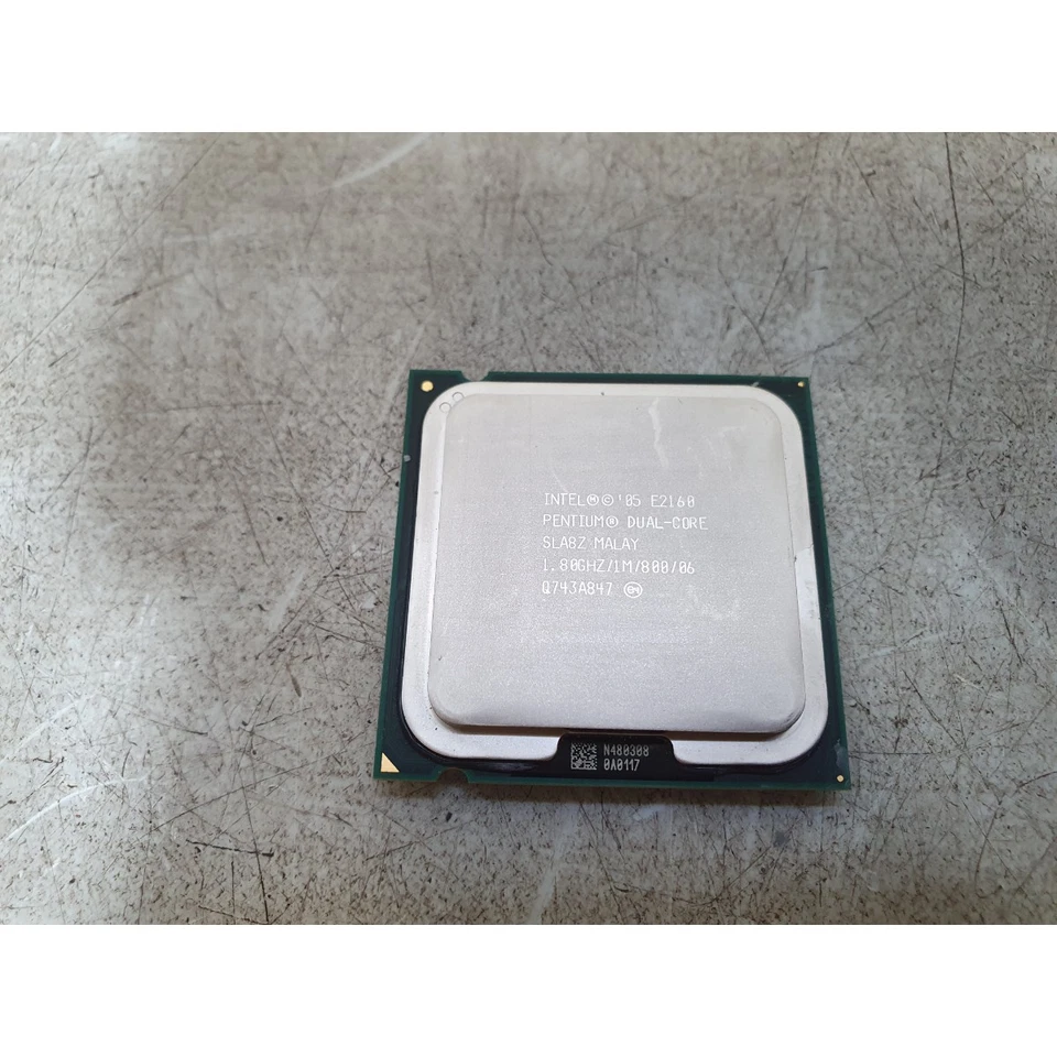 Intel Pentium E2160 SLA8Z Desktop CPU Processor Silver Dual-Core 1.80GHZ LGA775 - Image 2 of 4