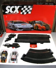 SCX 1:32 C2GT Slot Car Racing System w/ 2 Cars (running) – Incomplete Set