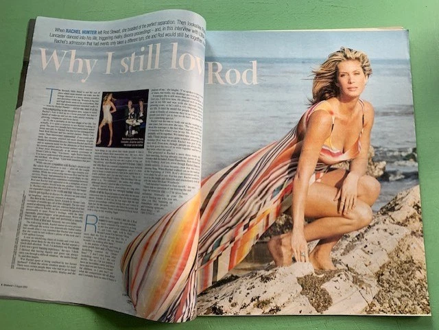 WEEKEND mag 02-August-2003 RICHARD CHAMBERLAIN Rachel Hunter Take That Mark Owen - Image 2 of 4