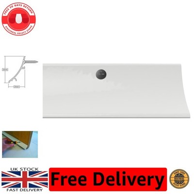 Acryl Wetterleiste 32 mm x 914 mm - stilvoller weißer Regenabweiser für Türen