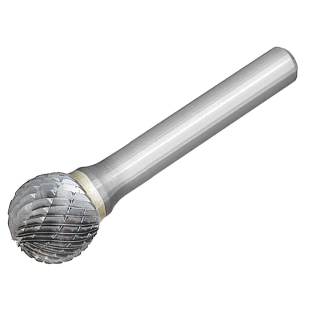 Dormer P8076.3x3.0 Solid Carbide Bright Rotary Burr Ball 6.3 X 3Mm - Image 2