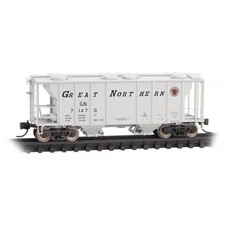 N Micro-Trains MTL 09500011 GN Great Northern 2-Bay PS-2 Covered Hopper #71470