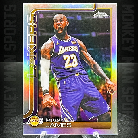 2025-26 Lebron James NBA Chrome Update 1 Refractor