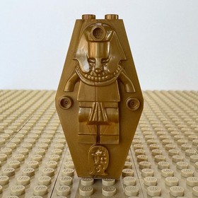 LEGO Scooby Doo: Gold Mummy Sarcophagus Coffin Lid, 30164, 75900, MUSEUM, 2015