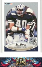 1990 Fleer Dallas Cowboys Bill Bates #385
