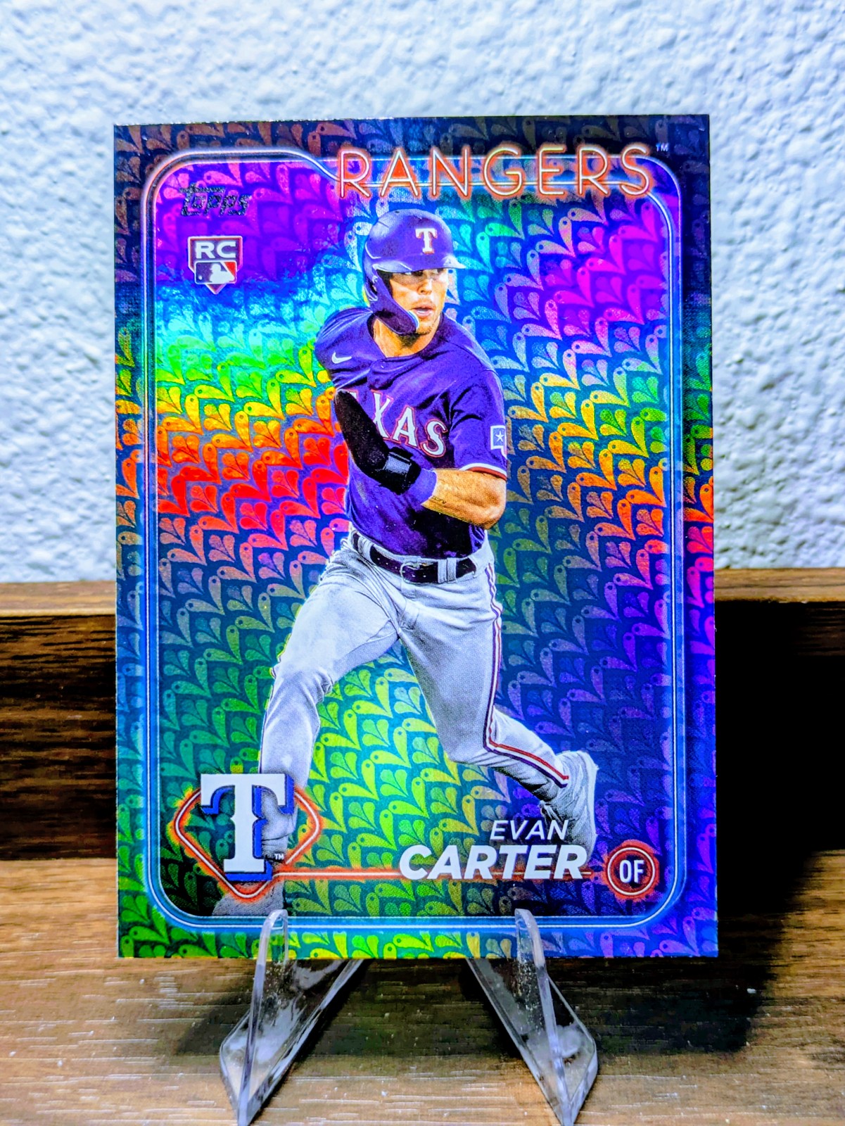 💎 2024 Topps #280 Evan Carter Holiday FEATURED