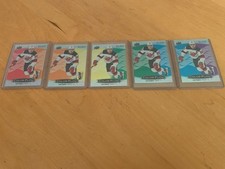 2024-25 Upper Deck Allure Jack Hughes  Color Flow Full Set - 5 Cards