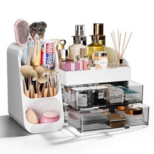 Makeup Organizer with Drawers for Vanity Bathroom Counter Organizers and Stor...