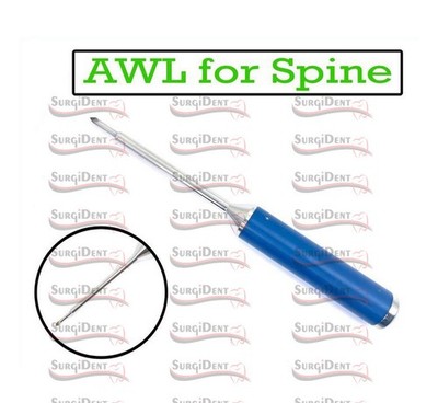 Orthopedics Spine Bone Awl Screw For Surgical Spine Surgery Instruments Tools