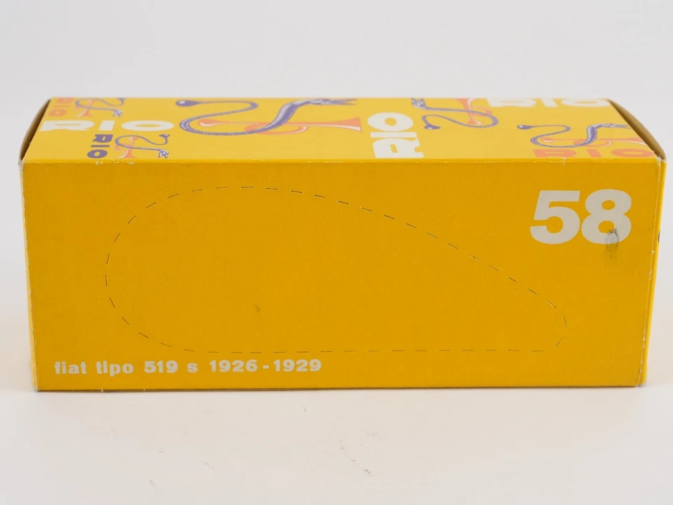 Río N° 58 Fiat Tipo 519 S 1926 1/43 Nunca Jugado En Caja - Imagen 4 de 4