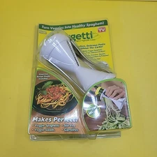 Veggetti Spiral Vegetable Cutter Stainless Steel Blade. Open Box