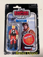 Star Wars Retro Collection Luke Skywalker Snowspeeder New On Card ESB