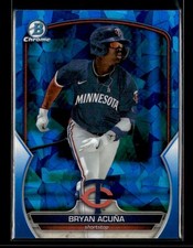 2023 Bowman Draft Sapphire Edition #BDC-39 Bryan Acuña Minnesota Twins