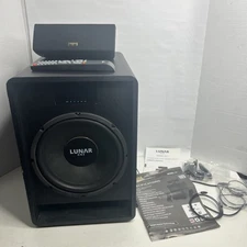 Lunar One Home Theater Audio System Bluetooth Subwoofer, Remote & Speaker