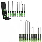 12/10PC Hook & Pick Set Puller Rings Wires Gaskets Washer Non-slip Rubber Handle
