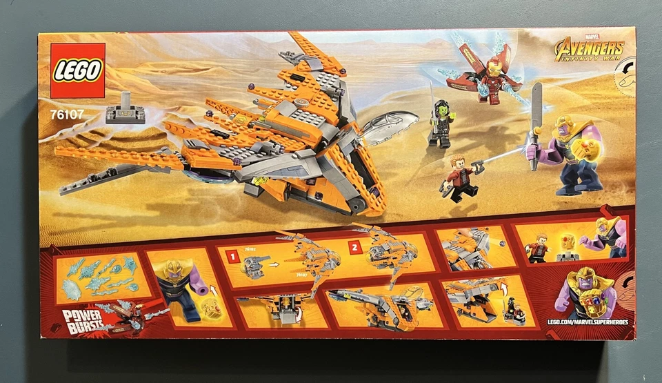 LEGO 76107 Thanos: Ultimate Battle Marvel Super Heroes - Avengers NUEVO Y SELLADO Foto 2 de 4