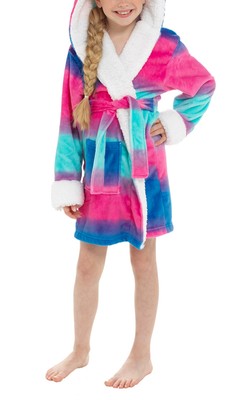 i-Smalls Kids Multicoloured  Super Soft Cute Unicorn Robe with Eye Mask 7 to 13