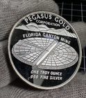 1986 PEGASUS GOLD MINE CORP. 1 OZ SILVER PEGASUS PROOF COIN