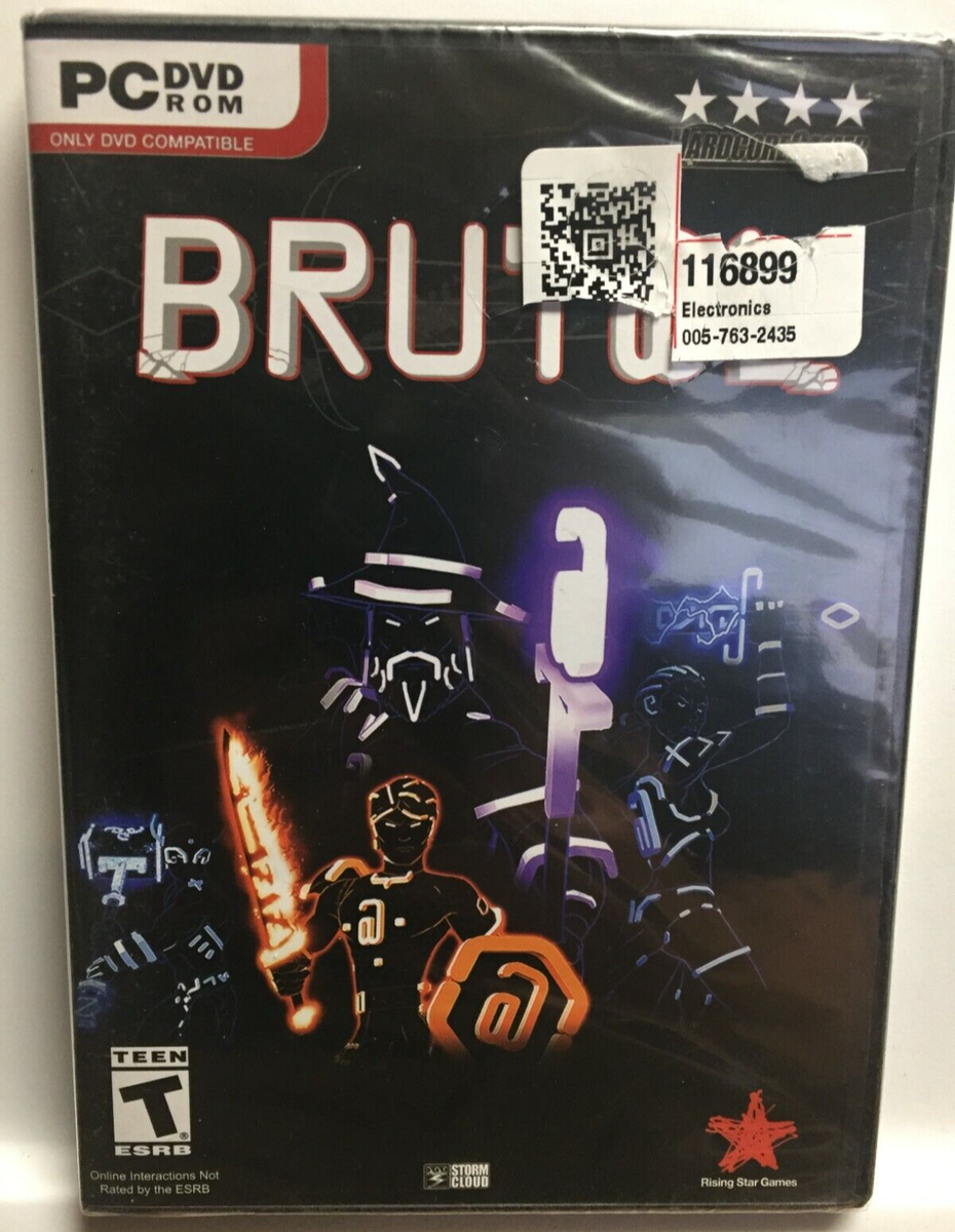 Brut@l (Brutal) PC DVD-Rom Game,Rated TEEN,Brand New Factory