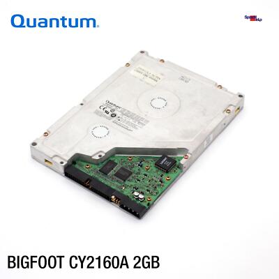 IDE ATA HDD QUANTUM BIGFOOT CY2160A 2GB FESTPLATTE HARD DISK GETEST 5.25'' ZOLL