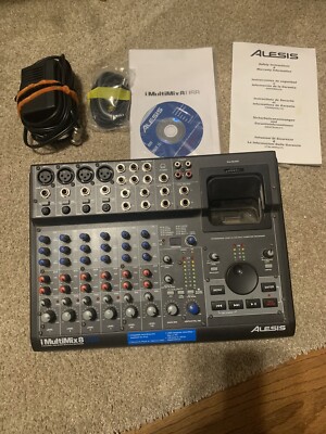 ALESIS i MultiMix 8 USB Analog Mixer USB Audio Interface UNIT ONLY - WARRANTY