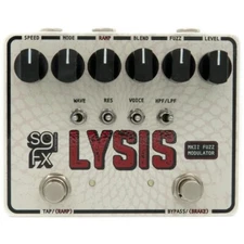 New SolidGoldFX LYSIS MKII Polyphonic Octave Fuzz Modulator 757813