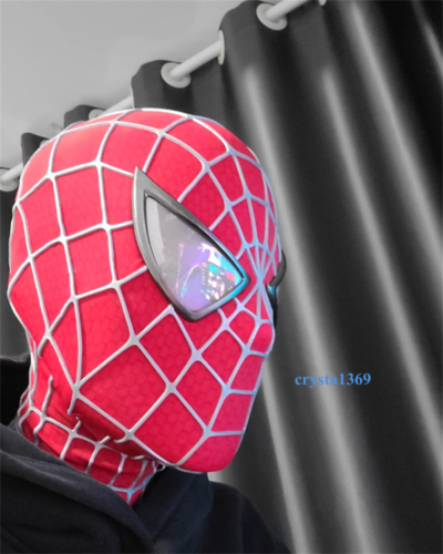 Casco Originale Toby Classico Spider-Man Halloween Cosplay Maschera 3D Oggetto di scena - Foto 4 di 15