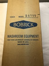 Bobrick B-699 STAINLESS STEEL Surf Mount DBL Roll Toilet Tissue Dispenser-NEW