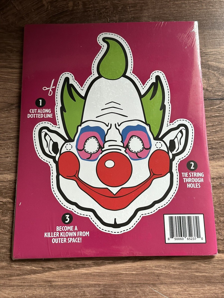 Fright Rags KILLER KLOWNS From OUTER SPACE Activity Book Coloring Fright Rags KILLER KLOWNS From OUTER SPACE Activity Book Coloring