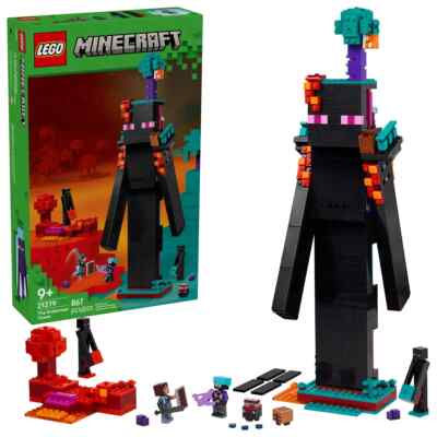 LEGO #21279 Enderman Tower Minecraft June-1 2025 New 867 Pcs 9+