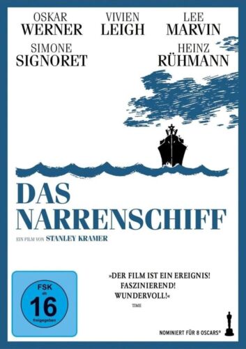 Das Narrenschiff (DVD) Vivien Leigh Simone Signoret Oskar Werner (UK IMPORT) - Zdjęcie 1 z 4