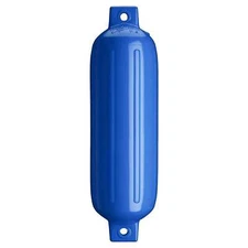 Polyform G-5 Blue Marine Ribbed Fender 8.8" Diam x 26.8" Tall 74-434-019
