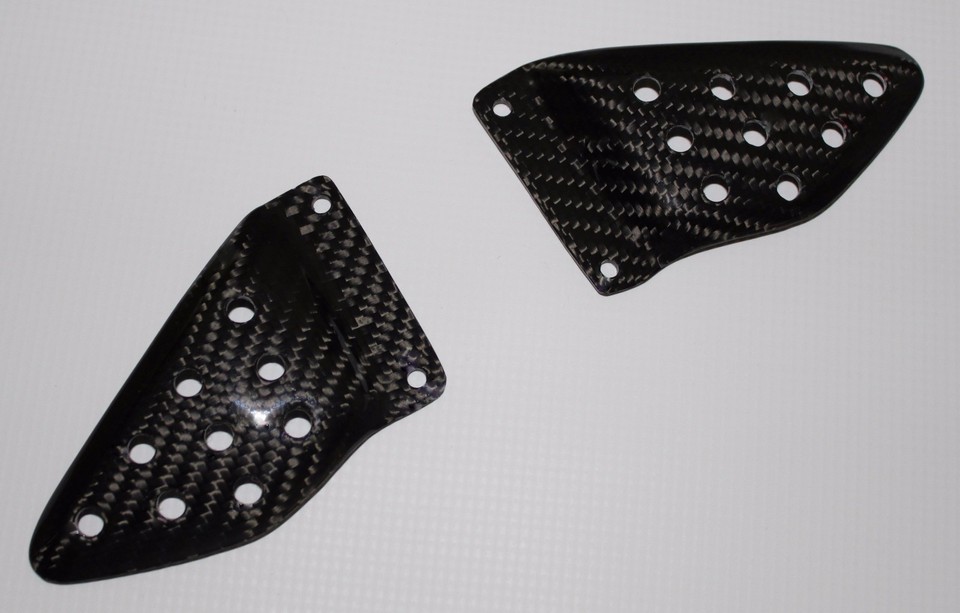 Matte Carbon Fiber Oil Cooler Cowling For Buell XB9/12, XB12S, XB12R (2003-2010)