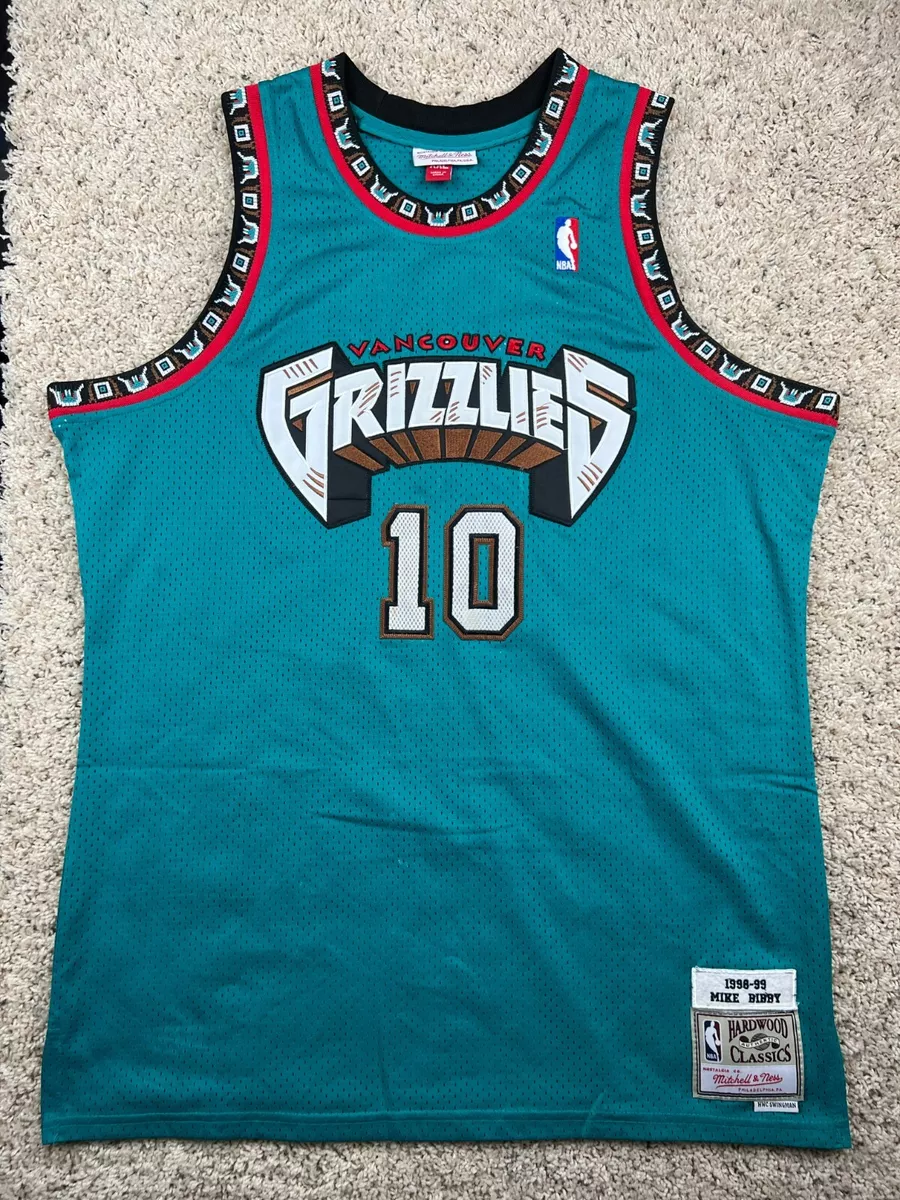 NBA Swingman Jersey Vancouver Grizzlies 1998-99 Mike Bibby #10