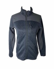 Swiss-tech Women’s Jacket Grey Full Zip Lightweight High Neck Size Xs