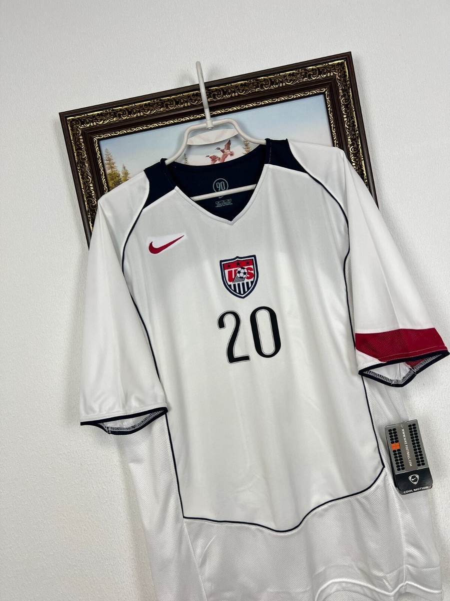 USA Home football shirt 2004 Soccer 20 Brian McBride Nike Jersey