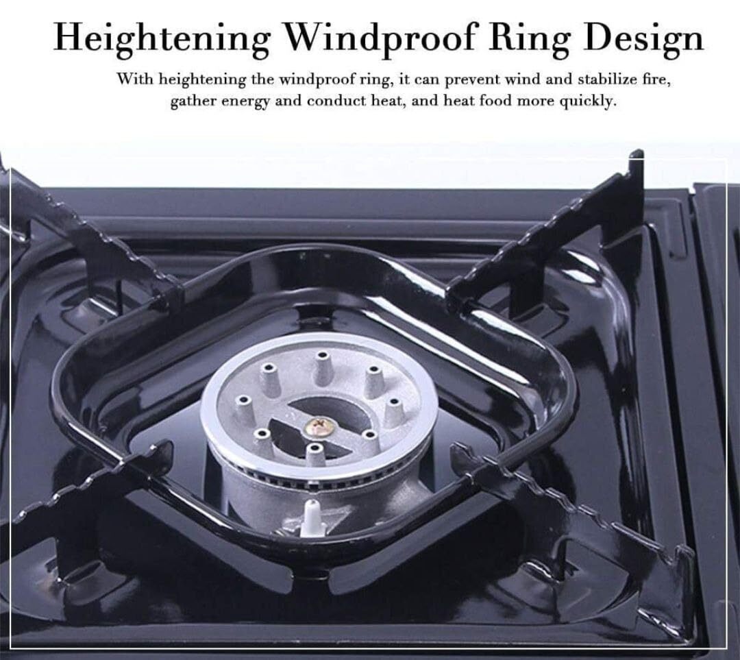 3500W Camping Stove Butane Windproof Fire Brass Cooking Burner