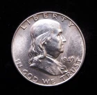 1949 Franklin Half Dollar  FBL