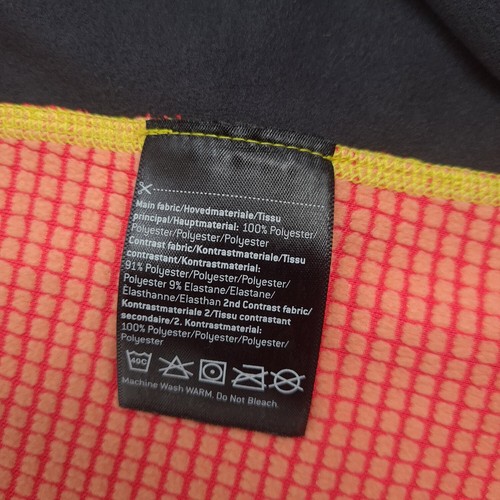 Chaqueta deportiva térmica Kari Traa para mujer tejida gofre talla L cremallera completa top gimnasio - Imagen 17 de 22