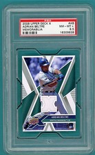 2008 UD X Adrian Beltre Game Used Jersey #AB - PSA 8.5! Mariners! POP 1!