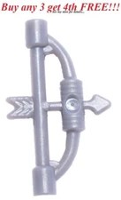 ☀️NEW! Lego Weapon DB Gray BOW & ARROW Castle Knight Kingdoms Minifigure