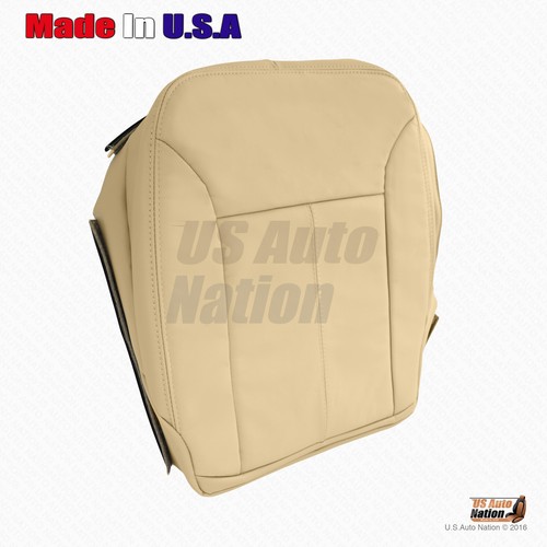 2007 08 2009 Mercedes GL320 GL350 Front Bottoms Genuine Leather Seat Cover TAN - Picture 8 of 11
