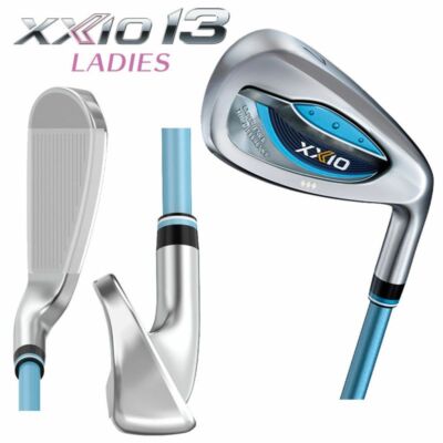 【美品】XXIO 13 SW XXIO 13 Ladies Iron Set (#7-9, PW, SW) Blue for Right 2024 Japan