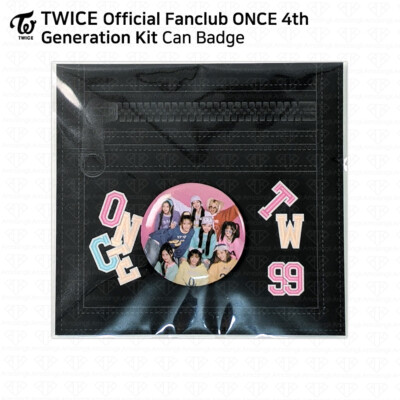 TWICE Official Fan Club ONCE 4th Generation Kit Mini Poster