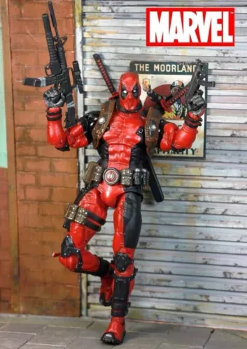 NECA Marvel X-Men Deadpool Ultimate Collector's 8" Action Figure Model Toy Box - Picture 16 of 16