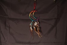 Small Crescent Moon Dream Catcher - New