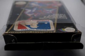 Major League Baseball Nintendo NES BOX Set IB PROTECTOR TESTED RARE