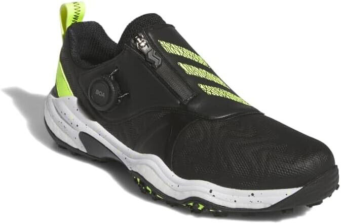 adidas Golf Men's Shoes CODECHAOS 25 BOA Black Yellow White adidas Golf Men's Shoes CODECHAOS 25 BOA Black Yellow White