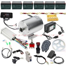 60V 72V 2500W 3000W 3200W Brushless Motor fo Electric Scooter E-bike Moped Trike